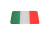 Italian flag sticker 3D thumb extra