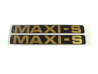 Zijkap sticker set Maxi S goud-zwart thumb extra