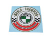 Transfer sticker Puch World Champion rond 50mm thumb extra