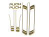 Puch Maxi lijnen stickerset Goud PVC transfers thumb extra