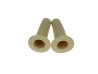 Handle grips Magura replica ivory cream 24mm / 24mm (manual gear) thumb extra