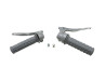 Handle set left / right universal classic grey Lusito thumb extra