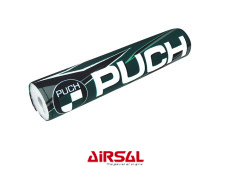 Handlebar roll black-green design with Puch logo