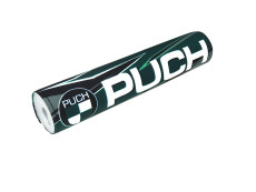 Stuurrol zwart-groen design met Puch logo