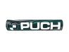 Stuurrol zwart-groen design met Puch logo thumb extra
