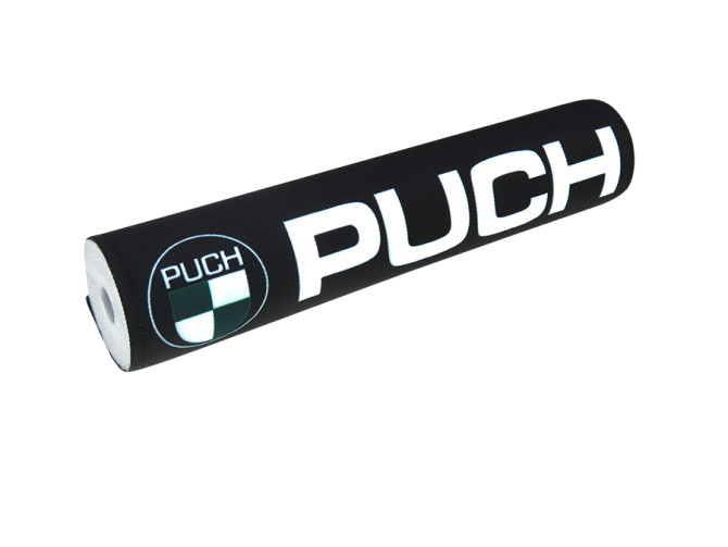 Stuurrol zwart met Puch logo main