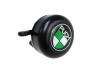 Bel zwart met Puch logo in kleur (dome sticker) thumb extra