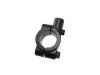 Mirror adapter clamp for 22mm handle bar right side thread M8 black thumb extra