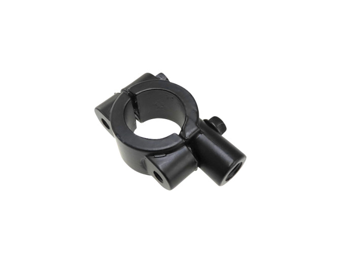 Mirror adapter clamp for 22mm handle bar right side thread M8 black photo