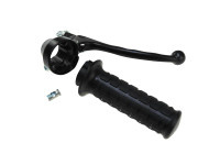 Handle set right throttle lever Lusito Original black A-quality (with brake light)