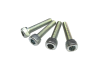 Handlebar clamp bolt kit M6 EBR 4-pieces thumb extra