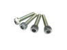 Handlebar clamp bolt kit M6 EBR 4-pieces thumb extra
