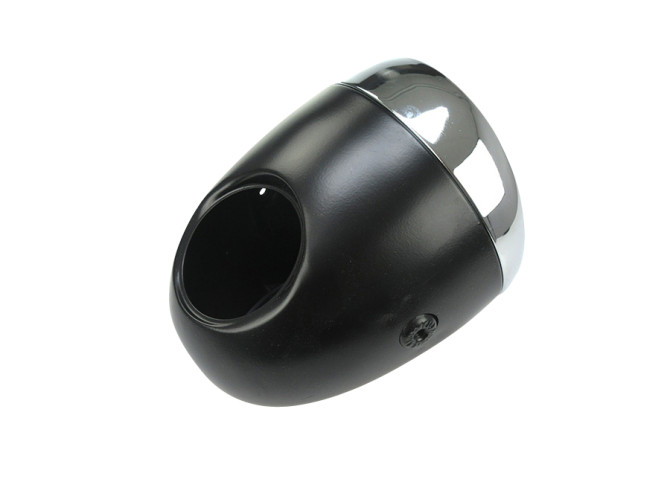 Headlight egg-model 130mm large model black  photo