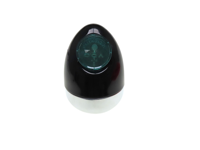 Headlight egg-model replica black Maxi (middle mounting) photo