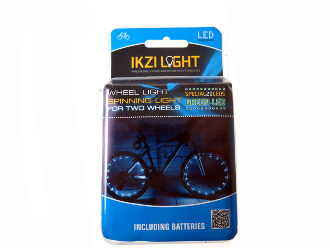 IKZI Light wiel licht spinning light 20 leds groen main