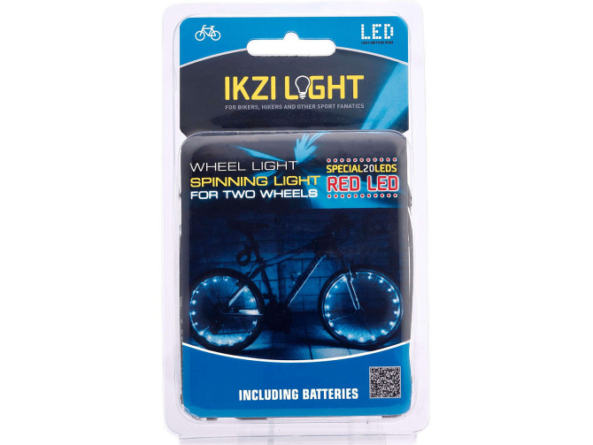 IKZI Light wiel licht spinning light 20 leds rood main