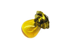 Light bulb P26s 6v 15 watt headlight with base yellow