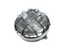 Headlight round 130mm cross with grill  thumb extra