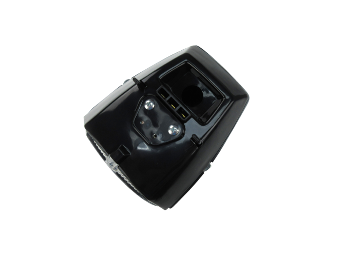 Headlight square black LED! 6V with switch photo