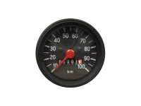Speedometer kilometer 60mm 100 km/h Puch Monza / universal with light connection