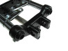 Voorvork Puch Maxi EBR lang 70cm hydraulisch zwart met remklauw opname zwart  thumb extra