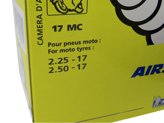 Binnenband 17 inch 2.25x17 / 2.50x17 Michelin A-kwaliteit photo
