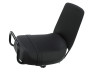 Duoseat rear carrier Xtreme black with back support thumb extra
