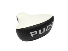 Saddle Puch Maxi black / white with text