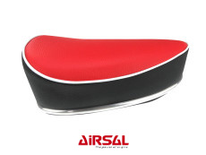Oldtimer Puch seat black / red