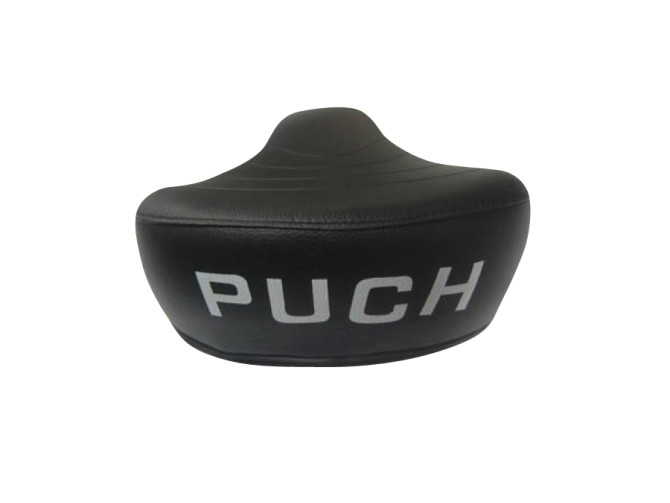 Zadel Puch Maxi zwart met Puch opdruk photo